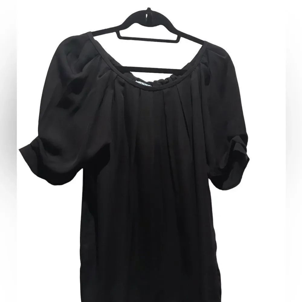 Cynthia Rowley top size large excellent condition se pics bow accent accent